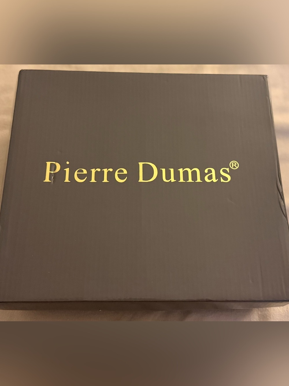 Pierre Dumas Gold Wedge Sandals